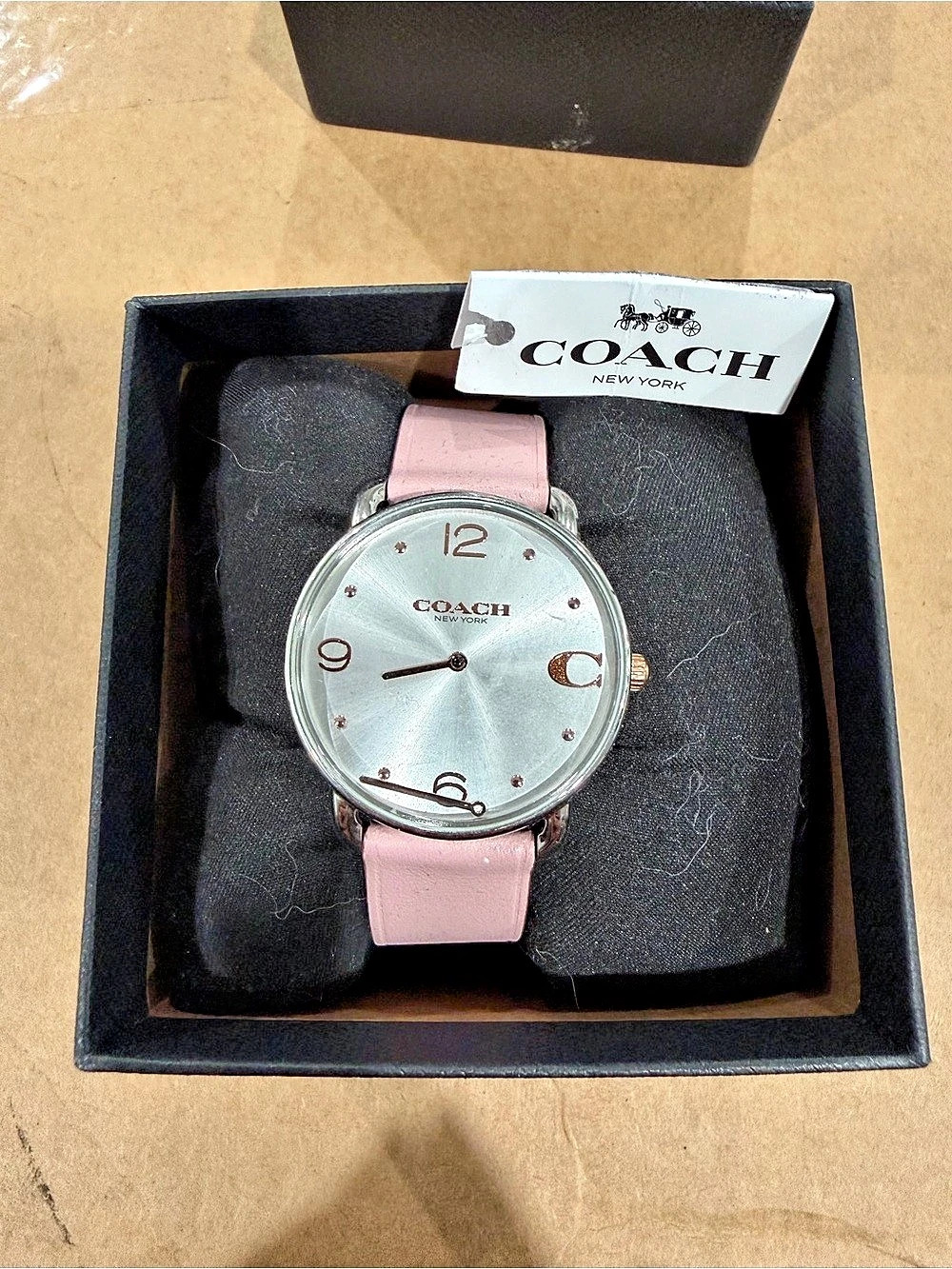 Coach Elliot Women's Watch In Blossom- BROKEN FOR PARTS SEE DIAL IMAGES!